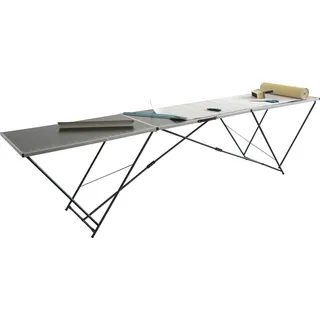 Lehnartz Tapeziertisch Deco Prince 300 x 60 x 78 cm grau