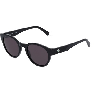 Lacoste L6000S Unisex-Sonnenbrille Vollrand Panto Kunststoff-Gestell, schwarz