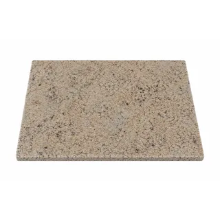 Granit Schneidebrett 40x30 cm – Massives Naturstein Brett | Steakbrett & Käseplatte | Servierplatte für Aperitif | Made in Italy – Kalu Creations (Yellow Multicolor)