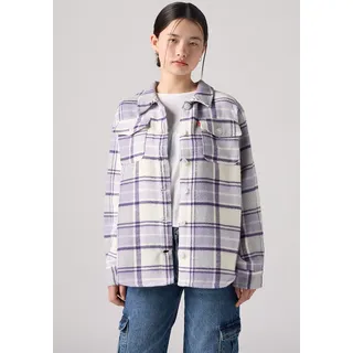 Levi's Levi ́s ® Kids PLAID Shacket Langarmhemd - Heirloom Lilac - 8 Jahre