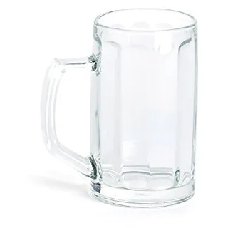 Excelsa Bierkrug Bierglas, Glas, transparent 50 cl durchsichtig
