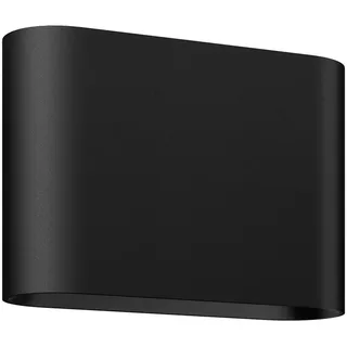 Philips Außenwandleuchte Metall 16,0 cm inkl. LED 10,2W schwarz