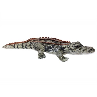 Plüschtier Krokodil 50 cm, Kuscheltiere Stofftiere Alligator Zootier Gavial Krokodile