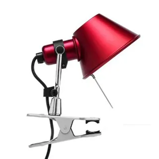 Artemide Tolomeo Micro Pinza metal red