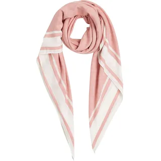 TOMMY HILFIGER Tuch Elevated Chic Textile Square Scarf Foggy Pink