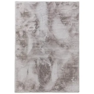 benuta nest - Kunstfell-Teppich Dave Grau, 120x170 cm