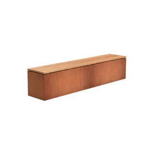 Adezz Sitzbank 200 x 40 x 43 cm Braun
