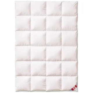 Künsemüller Daunenbettdecke, 4x6 Canada Warm mit 1cm Steg, 90% Daunen | Gr.: 155x220 cm