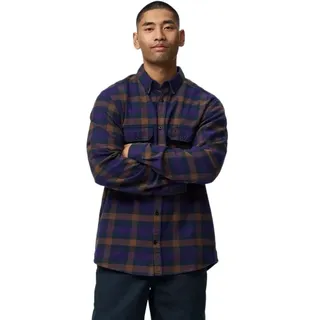 Fjällräven Skog Relaxed Langarmhemd Dark Navy / Dark Violet S