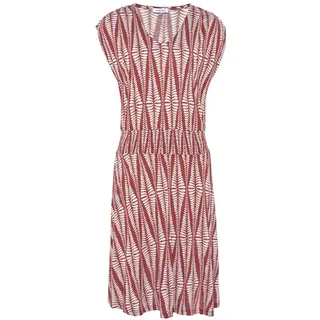 LASCANA Jerseykleid Sommerkleid Rot 34