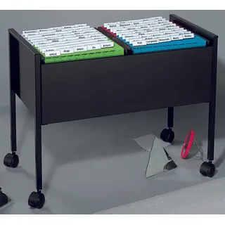 Durable Hängemappenwagen schwarz
