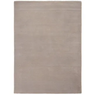 carpetfine handgefertigter Wollteppich Gabbeh Lola Hellgrau 200x290 cm Weich, Hochwertig, Zeitlos | Reine Schurwolle für Gemütlichkeit & Eleganz im Wohn- und Schlafzimmer