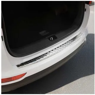 Omac Ladekantenschutz für Kia Sportage mk4 QL 2017-18 Pre-FL Chrom | Edelstahl, Stoßstangenschutz, fahrzeugspezifische Passform