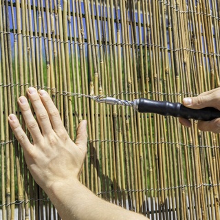 Windhager Sichtschutzmatte Taipei 180 x 300 cm, bambus