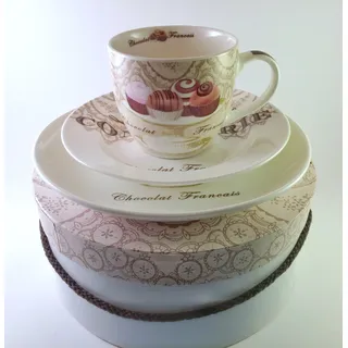 PPD 602421 Viva Kaffeetasse, Porzellan, 6 Stück