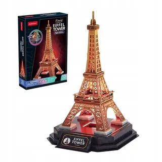 CUBIC FUN 3D-Puzzle Eiffelturm Eiffelturm Nachtversion 51 Teile L534h