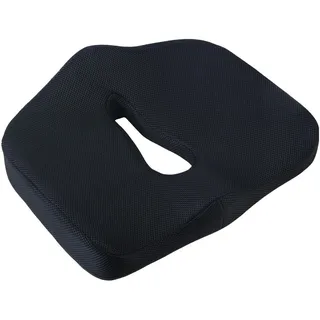 ideoon home Ideoon Sitzkissen 44 x 35 cm Schwarz