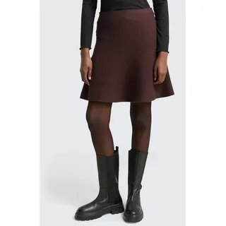 TOM TAILOR Denim Minirock Röcke Mini Skater Strickrock braun XS