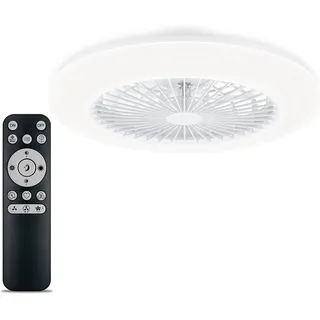 Philips Amigo Deckenventilator mit Beleuchtung 58 cm 25+60 W Weiß