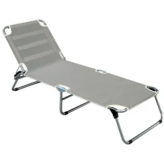 Fiam Amigo Dreibeinliege 190 x 58 x 29 cm grau klappbar