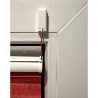 Plissee Spannschuh direkt zum Kleben auf dem Rahmen (o. Glasleiste) - ***Vorteilspack*** (3X 4 Stück) - Universal-Klebeplatten für Montage ohne zu Bohren - ps FASTFIX