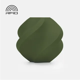 Bambu Lab PLA Matte Refill Dunkelgrün 3D-Drucker Filament 11501
