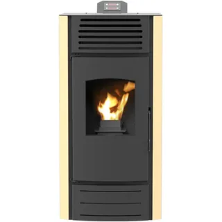 A+ Robin Wood Enya Air Pelletofen 12 kW Beige Pelletkamin Pelletheizung Pellet