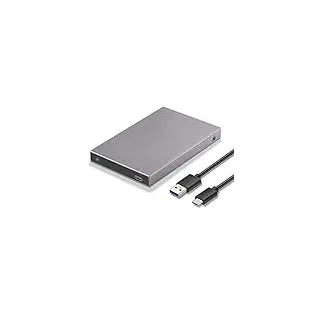 SSK Festplattengehäuse 2,5 Zoll Externes Gehäuse für SATA & HDD SSD Adapter