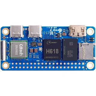 Orange Pi Zero 2W 1GB/1.5GB/2GB/4GB LPDDR4 Allwinner H618 Quad-Core Cortex-A53 Prozessor mit 16MB SPI Flash Unterstützung 4K Display Run Android Ubuntu (Zero2W 4G)