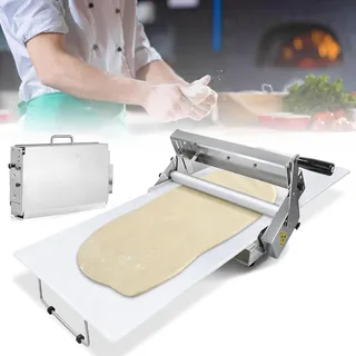Kompakte manuelle Teigausrollmaschine, Edelstahl-Teigausrollmaschine, Ausrollbrett, manuelle Teigausrollmaschine, einstellbare Teigdicke, faltbare Teigausrollmaschine,M
