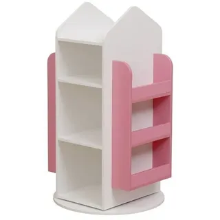 Home Deluxe Kinderregal Juna 60 x 60 x 105,3 cm MDF rosa