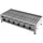 6-flammig 1140 x 530 x 270 cm Edelstahl inkl. Rost