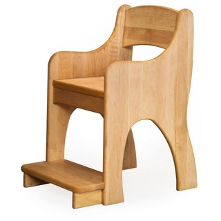 BioKinder - Das gesunde Kinderzimmer Stuhl »Levin«, Ergonomischer Kinderstuhl mit Armlehne und Fußstütze, Erle