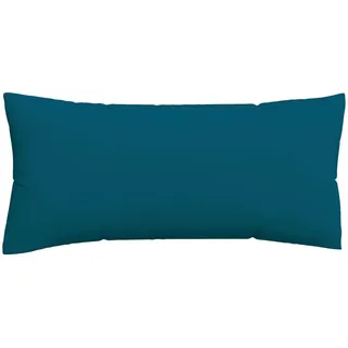 schlafgut Kissenbezug Woven Satin 40 x 80 cm Petrol