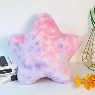 Herfair Kuschelkissen Kinder Sternkissen Kawaii Sternform Zierkissen Sofakissen Plüsch Kissen Aesthetic Dekokissen für Kinderzimmer Schlafzimmer Deko (A,50 cm)