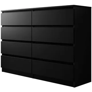 Mirjan24 Malwa M8 138 x 100 x 40 cm Schwarz