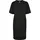 Shirtkleid Schwarz 3XL