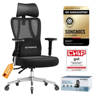 Songmics OBN067BH01 Metall Schwarz