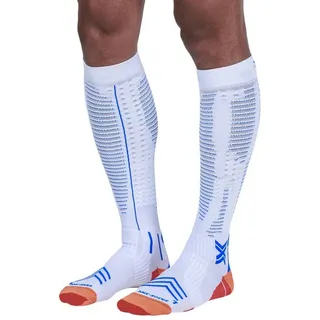 X-Socks Run Expert Effektor OTC 1 Paar Weiß/Orange/Blau 45-47