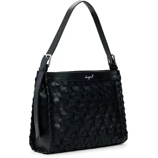 DESIGUAL Argon Schultertasche Polyurethan Black