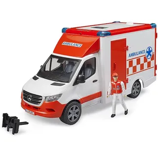 Bruder 02676 - MB Sprinter Ambulanz rot/weiß 1:16