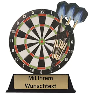 Deitert Holztrophäe Darts 3er Serie 16,5 cm