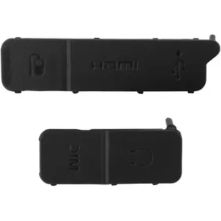 Sylen USB HDMI Gummi Side Port Cover Set 2er Pack Kompatibel Mit Z5 Z6 Z7 Z6 II Z7 II