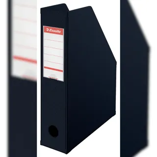 Esselte Stehsammler 56007 schwarz Kunststoff, DIN A4, 10 St.