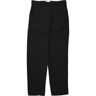 Mango Damen Hose 'Semiflu', schwarz (DE/NL/SE/PL, Alphanumerisch, S, Regular, Regular, Schwarz) - S