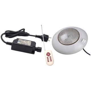 Pool-Lampe »Poolspot LED 406 multi colour«, Unterwasserspot LED mit Außen-Sicherheitstrafo und Fernbedienung, 49878146-0 weiß
