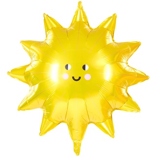 Folienballon Sonne (70Cm) In Gelb