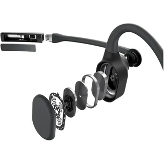 Shokz OpenComm2 Bluetooth Headset Knochenschall schwarz