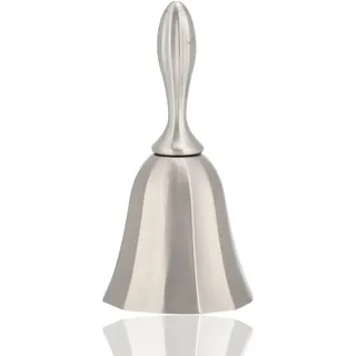 Silber Tischglocke Handglocke, lauter Klang, Silber Tischglocke Metal Dinner Bell, Call Bell Weihnachtsglocke Empfangsglocke Handbell Restaurant Call Service Bell