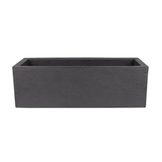 BigDean Pflanzkübel 80 x 30 x 26 cm Anthrazit